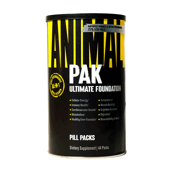 Animal Pak — улучшенная формула! 44 упаковки