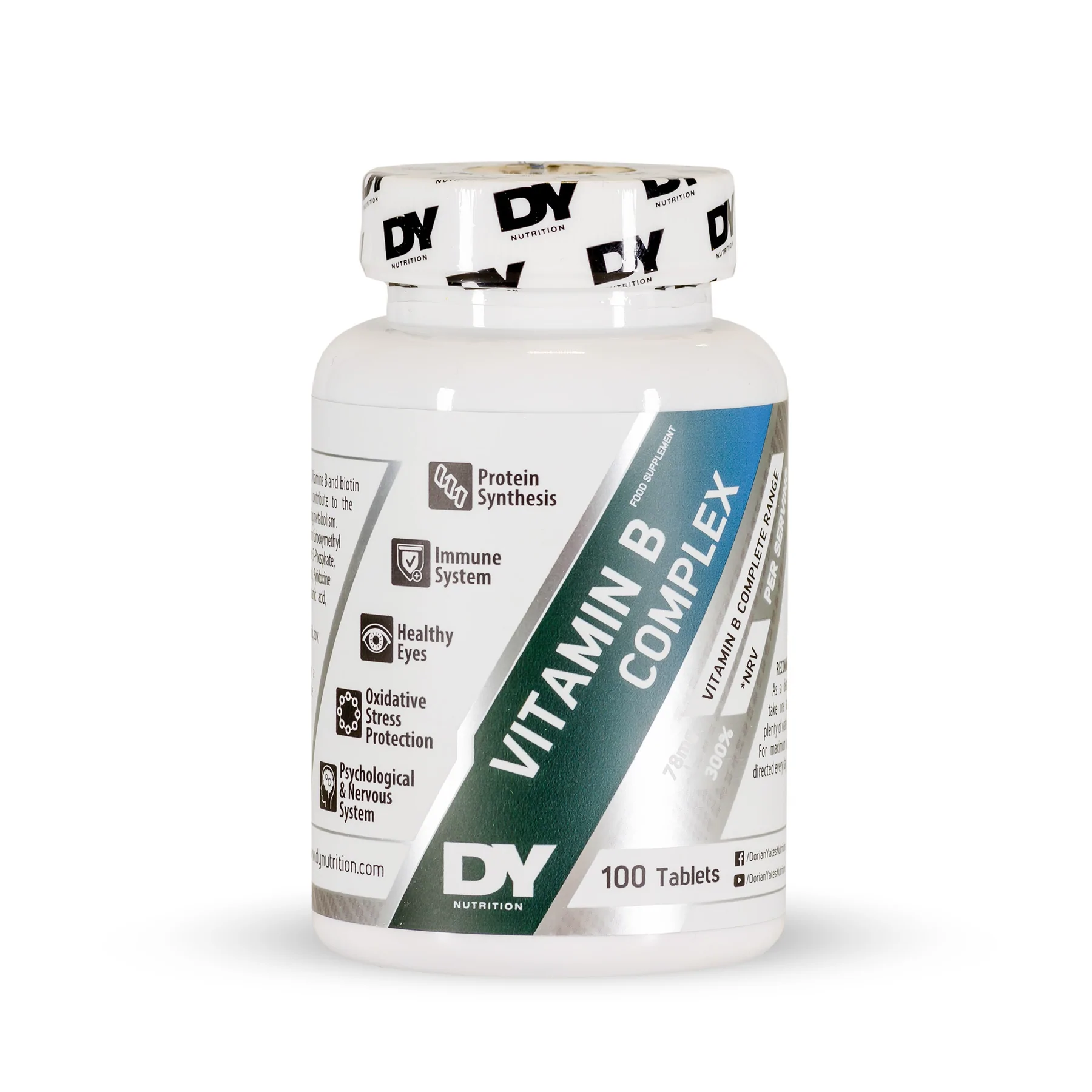 Комплекс витаминов группы B - 100 таблеток - DY Nutrition