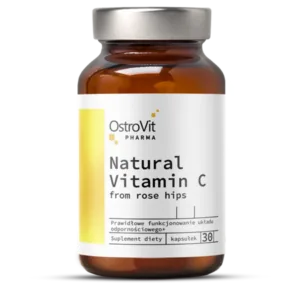 Натуральный витамин С из шиповника - 30 капсул - OstroVit Pharma