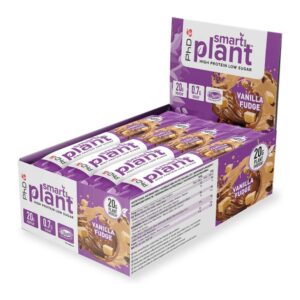 Батончики PHD Smart Bars Plant, 12 x 64 г