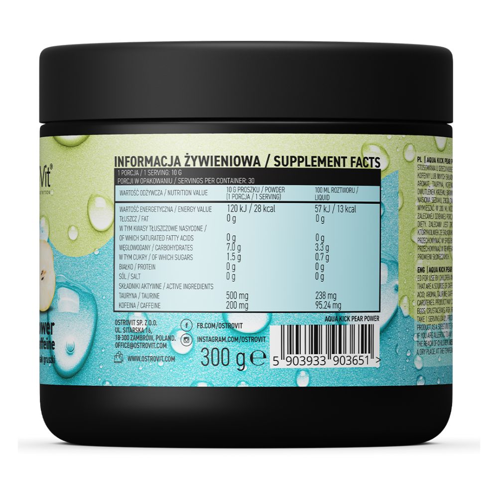OstroVit Aqua Kick Pear Power 300 г — изображение 2