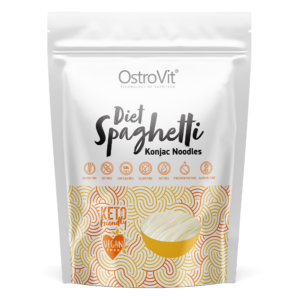 Лапша OSTROVIT Диетические спагетти с конжаком, 400 г