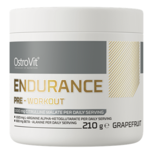 Предтренировочный комплекс OstroVit Endurance, 210 г, со вкусом грейпфрута.