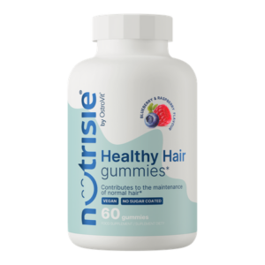 Жевательные конфеты для здоровья волос NUTRISIE®, 60 шт. - черника-малина
