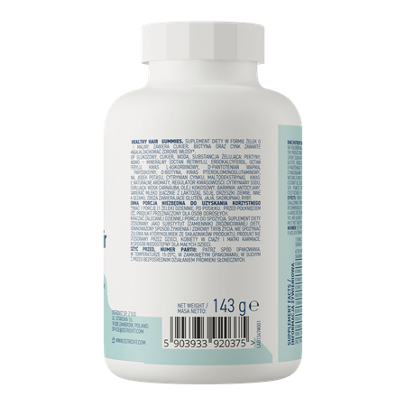 Жевательные конфеты для здоровья волос NUTRISIE®, 60 шт. - черника-малина — изображение 2