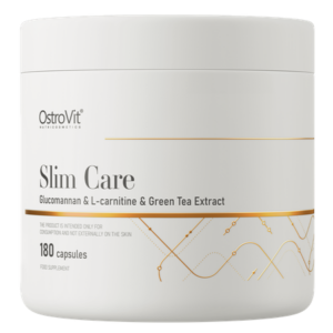 OstroVit Slim Care Глюкоманнан, L-карнитин и экстракт зеленого чая, 180 капсул