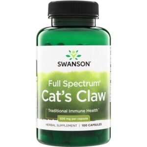 Swanson Cat's Claw, 100 капсул.