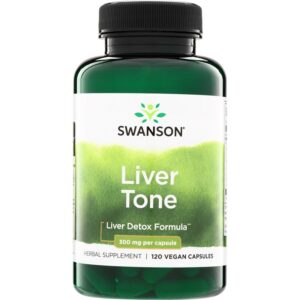 Swanson Liver Tonic — формула для детоксикации печени, 120 таблеток.