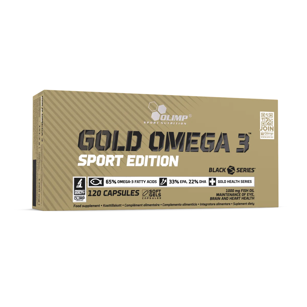 Golden Omega 3 Sports Edition – 120 капсул