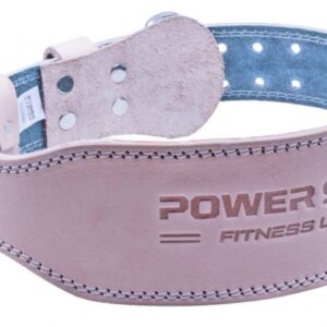 Кожаный тяжелоатлетический пояс Power System Power Natural PS-3000 — размер S