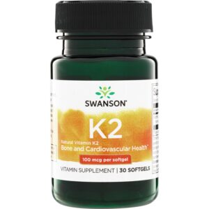 Swanson K2, 30 капсул.