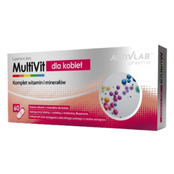 Activlab Multivit для женщин, 60 капсул.