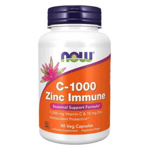 NOW C-100 Zinc Immune 90 капсул.