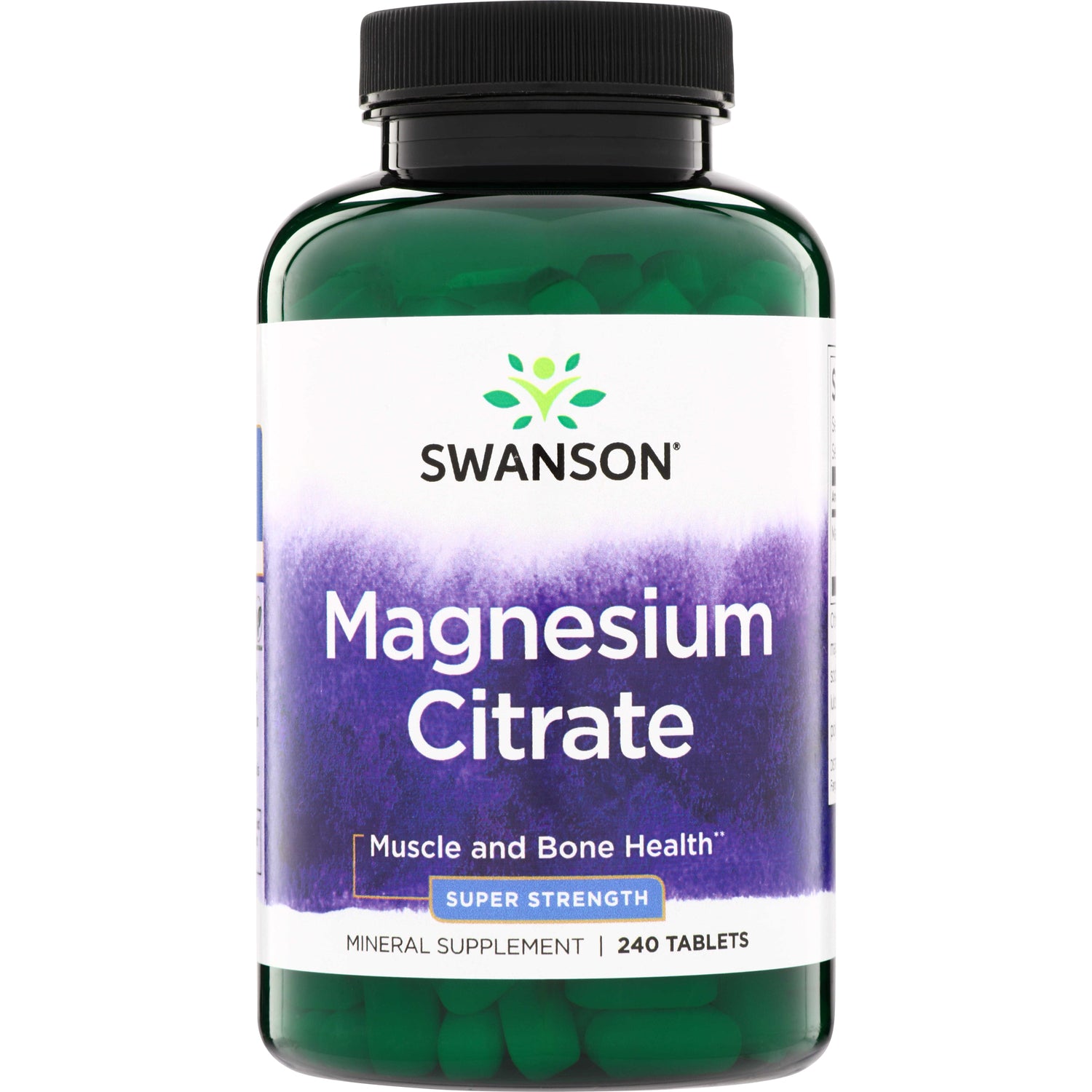 Swanson Magnesium Citrate Super Strength 225 mg