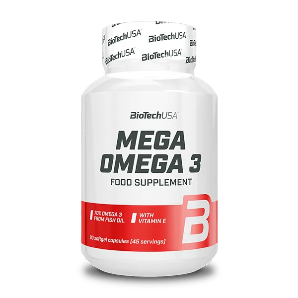 BioTechUSA Mega Omega 3 90 капсул