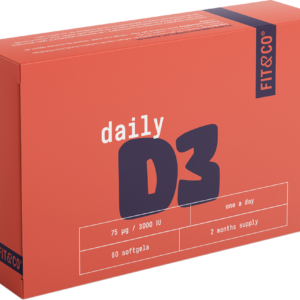 Fit & Co Daily D3 - 60 softgels