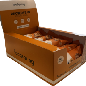Foodspring Protein Creamy Core - 12 x 50 g - Salted Caramel