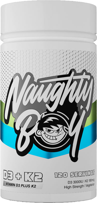 Naughty Boy Vitamin D3+K2 - 120 tabs