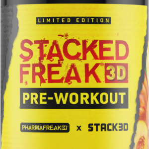 PharmaFreak Stacked Freak 3D Pre-workout - 400 g - Mango Peach