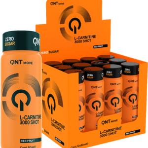 QNT L-Carnitine 3000 mg - 12 x 80 ml - Red Fruit