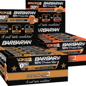 Stacker2 Barbarian 30% Protein Bar - 12 x 45 g