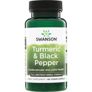 Swanson Full Spectrum Turmeric & Black Pepper 600 mg