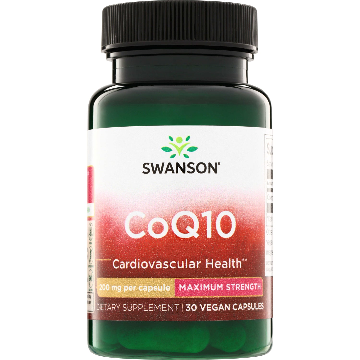 Swanson CoQ10 200mg 30 kapslit