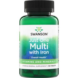Swanson Multi with Iron 130 tabletti
