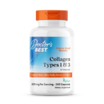 Doctor's Best Коллаген типов 1 и 3 с витамином C - 240 капсул