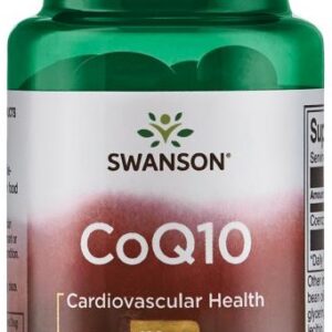 Swanson CoQ10 100 мг (50 мягких капсул)