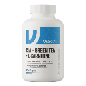 OstroVit CLA + Зеленый чай + L-карнитин – 90 капсул