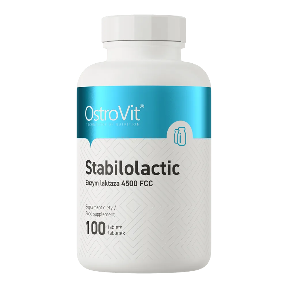 OstroVit Stabilolactic лактаза 4500 FCC – 100 таблеток